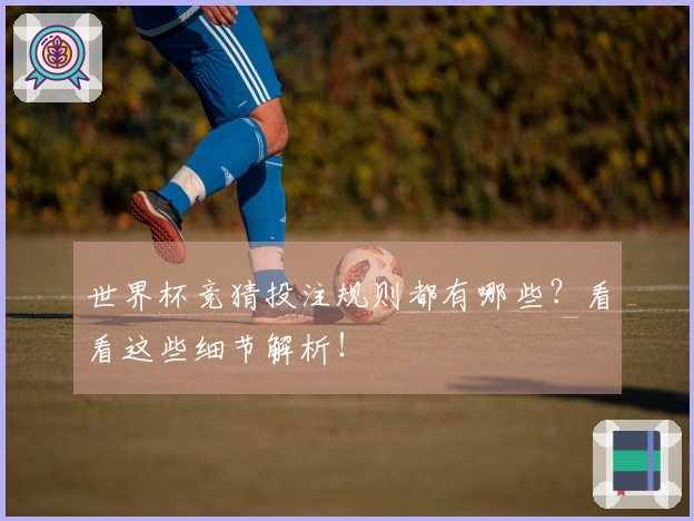 世界杯竞猜投注规则都有哪些？看看这些细节解析！
