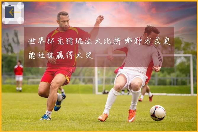 世界杯竞猜玩法大比拼 哪种方式更能让你赢得大奖